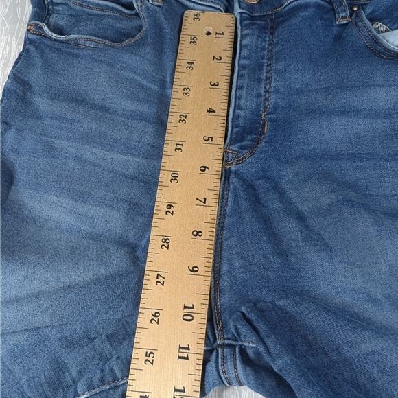 Nicole Miller Jeans Womens Size 16 Blue Soho High Rise Ankle Skinny Jeans - Picture 8 of 9